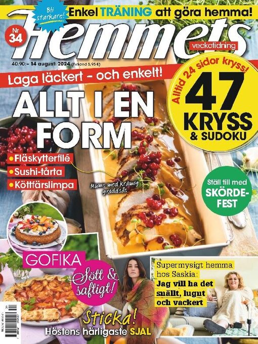 Cover image for Hemmets Veckotidning